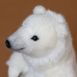 white-petite-ice-bear-sitting-stuffed-animal-snout-with-air-brushed-coloring-and-nose-clear-eyes