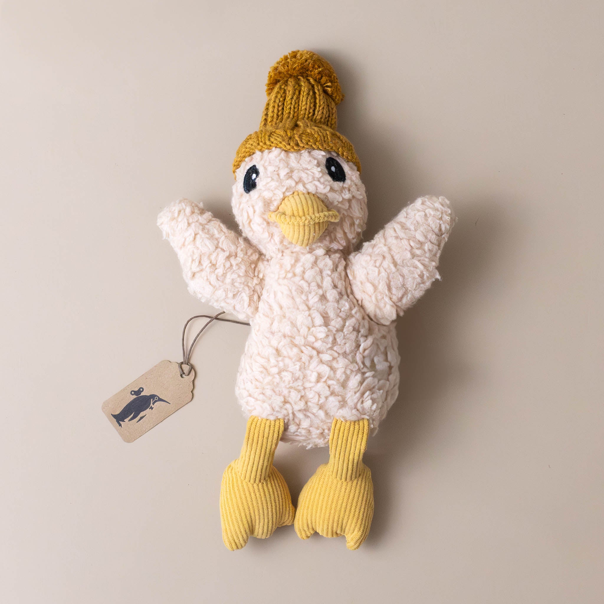 petunia-the-duckling-stuffed-animal-with-caramel-beanie-yellow-corduroy-feet-and-beak