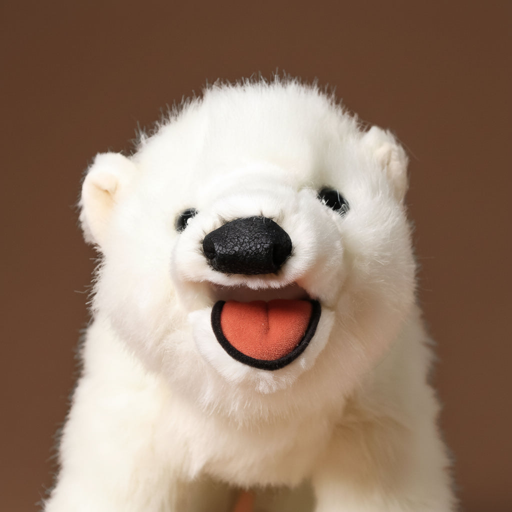 Polar Bear Cub Hand Puppet