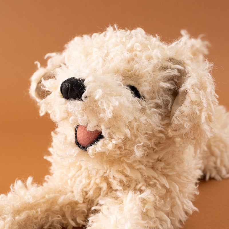poodle-hand-puppet-white