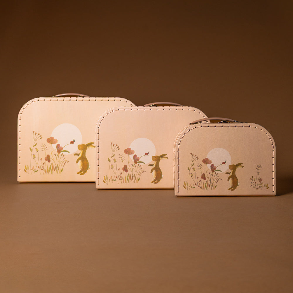 Rabbit Family Suitcase | Medium