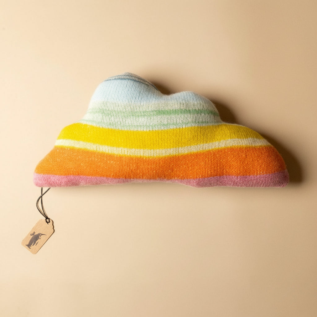 Colorful-striped-rainbow-cloud-cushion-