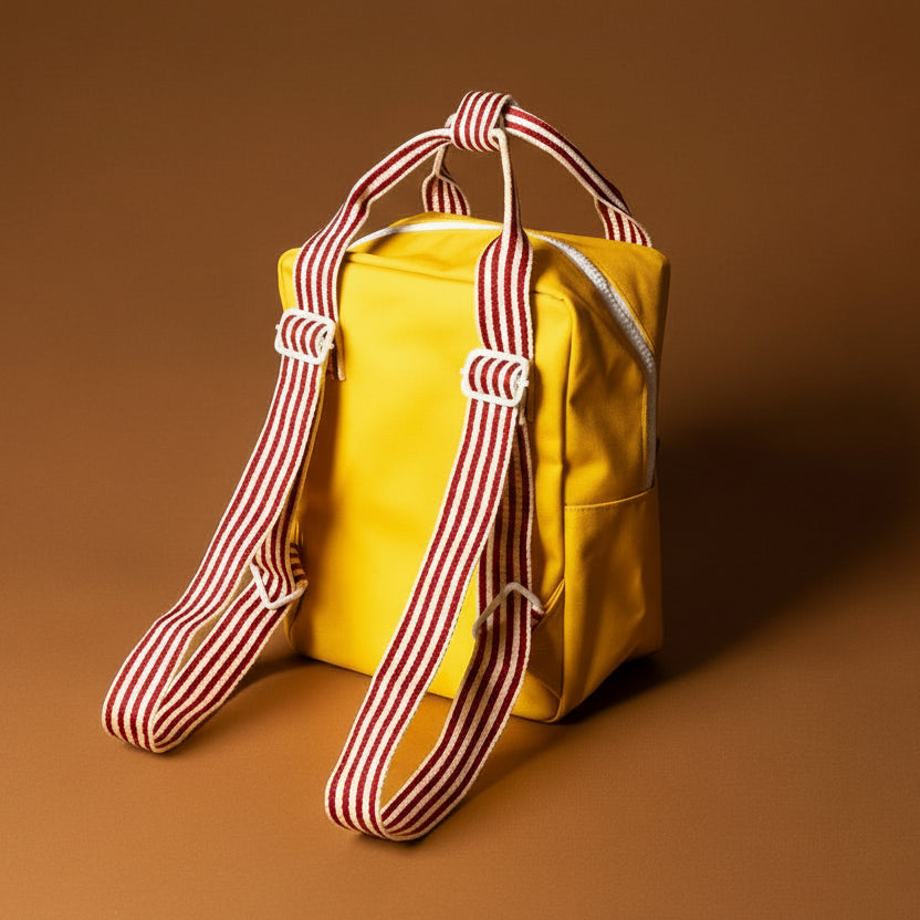 Recycled Wonders Envelope Backpack | Small - Submarine Yellow
