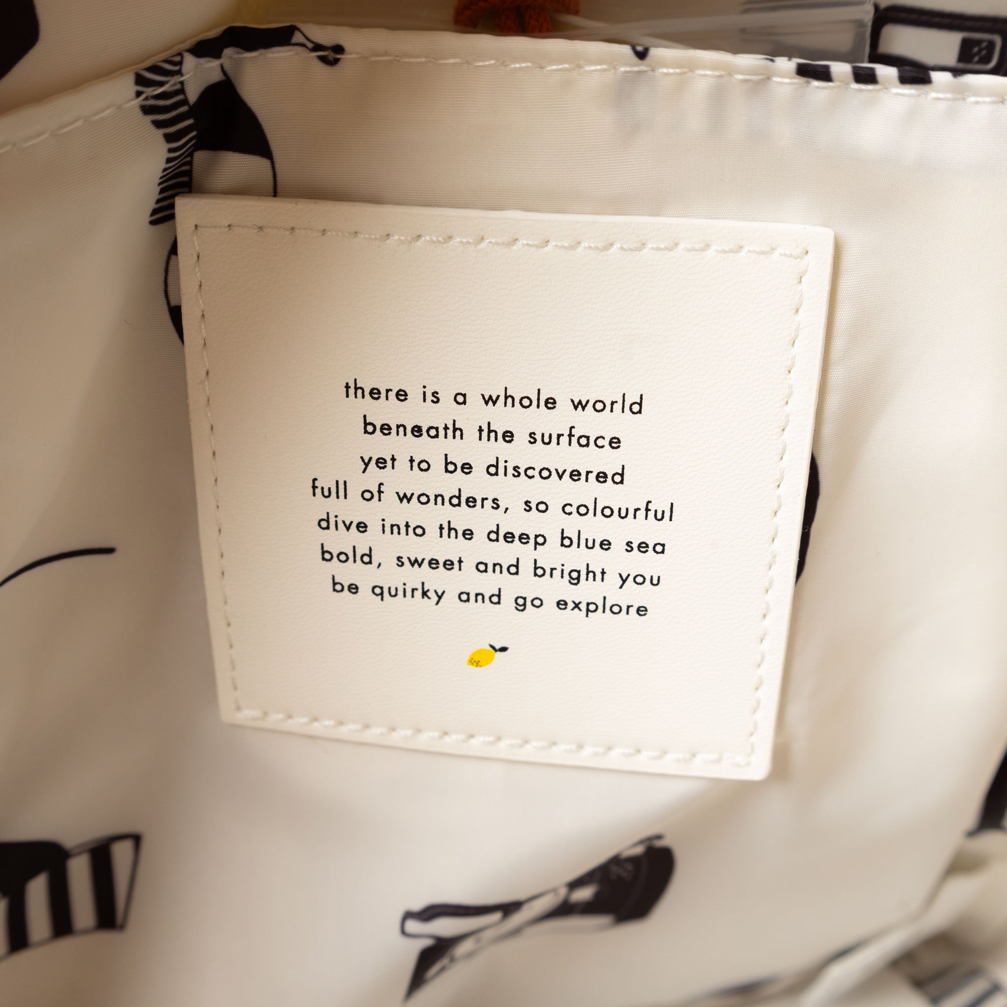 Recycled Wonders Envelope Backpack | Small - Submarine Yellow