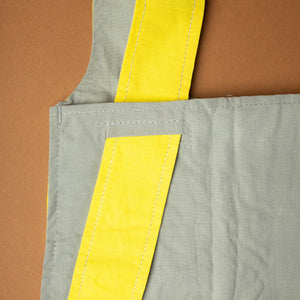 Reusable Shopping Bag | Yellow & Grey