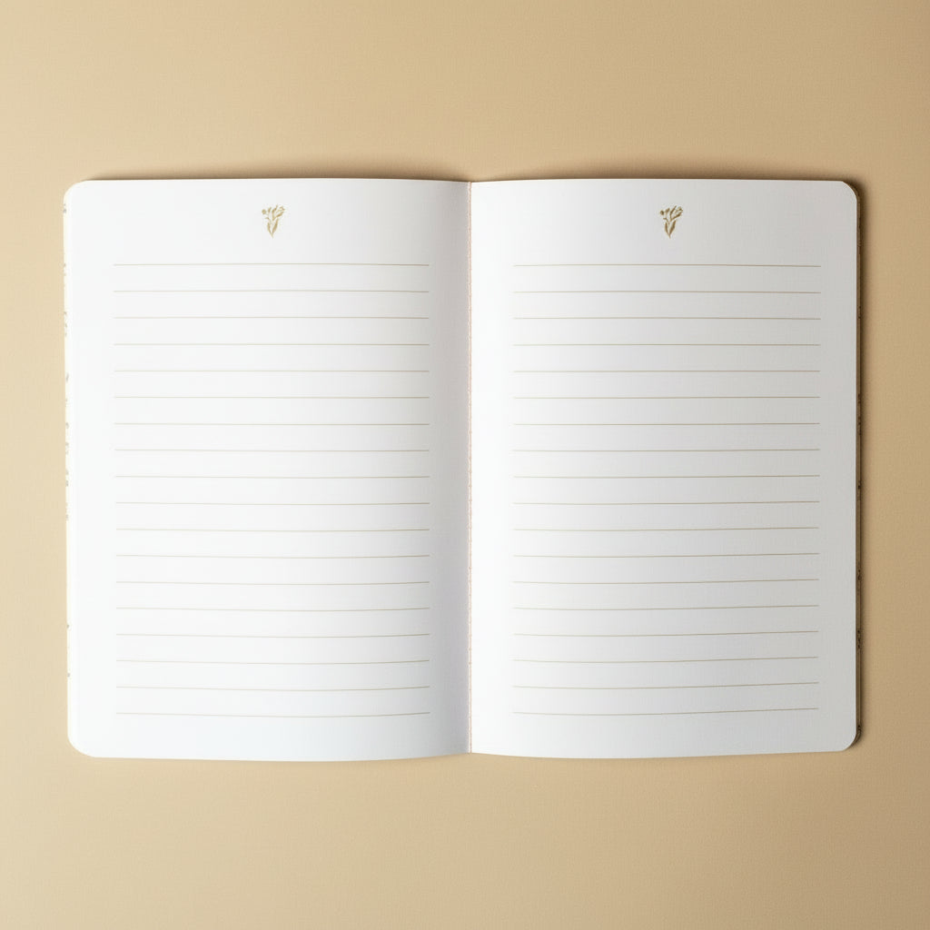 reverie-floral-notebook--peach-posy-lined-pages