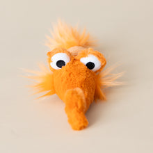 Load image into Gallery viewer, riley-orange-razor-fish-fuzzy-finned-big-eyes-and-corded-body-stuffed-animal