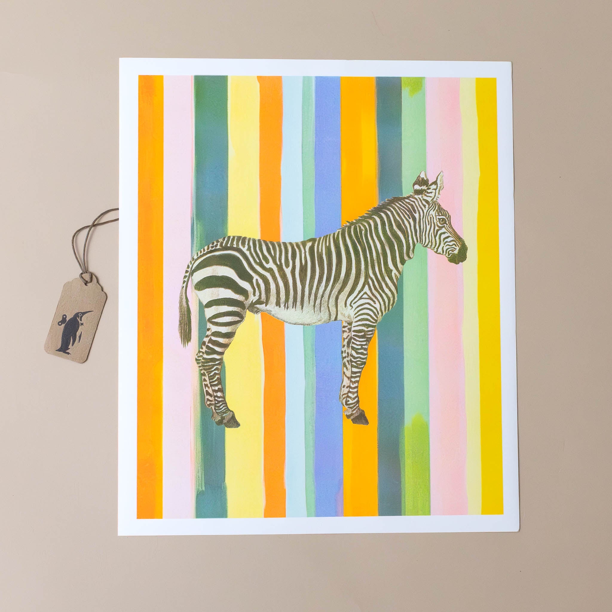 riso-print-zebra-colorful-stripes