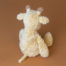 Load image into Gallery viewer, rolie-poly-giraffe-honey-colored-stuffed-animal-back-and-tail