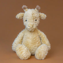 Load image into Gallery viewer, rolie-poly-giraffe-honey-colored-stuffed-animal