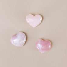 Load image into Gallery viewer, rose-quartz-heart-large-variety-of-shades