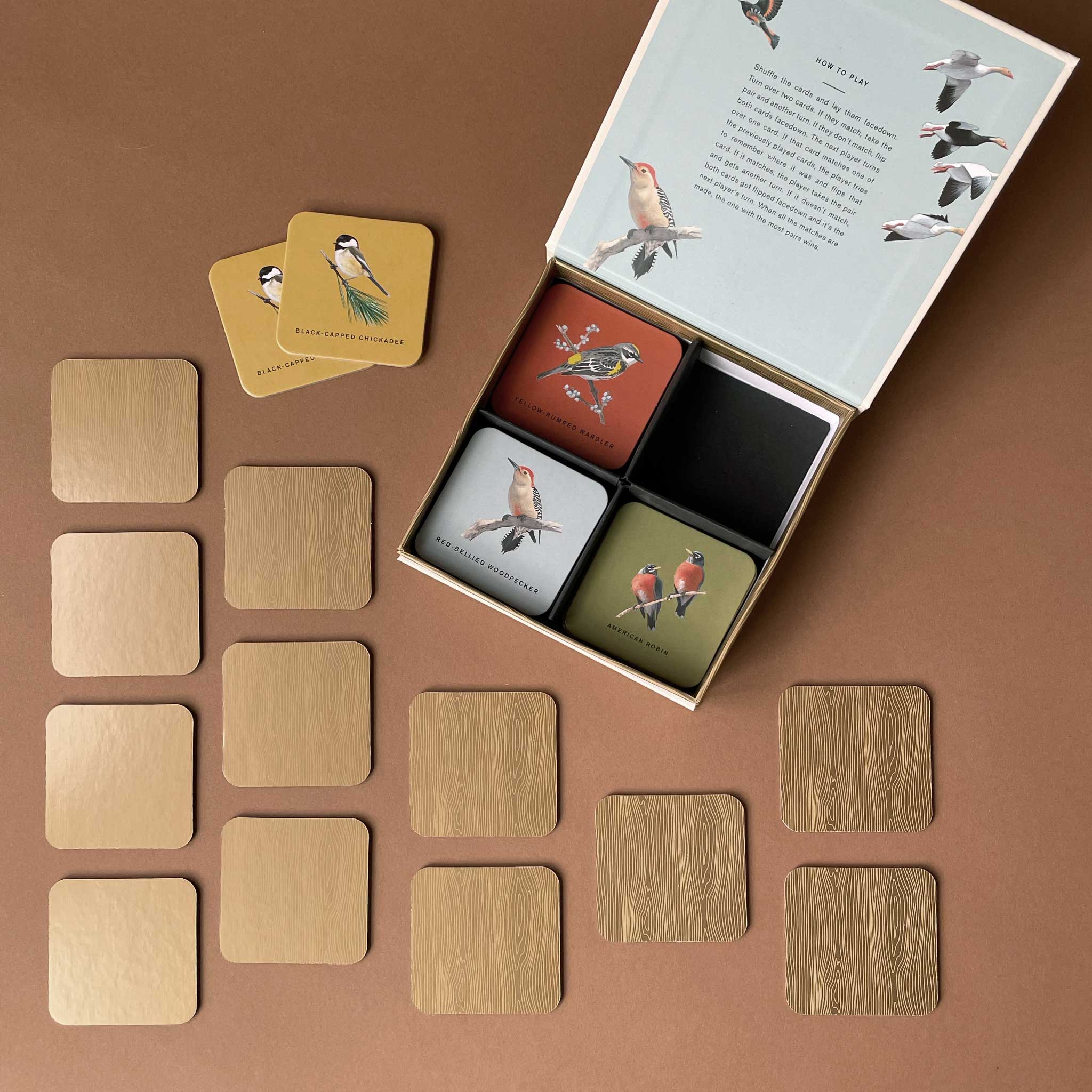 Sibley Backyard Birds Matching Game