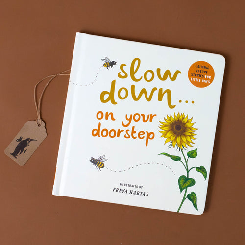  slow-down-on-your-doorstep-cover-with-a-bee-buzzing-from-a-sunflower