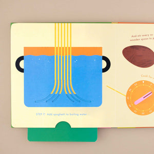 Step 7 of recipe from Spaghetti: An Interactive Recipe Book
