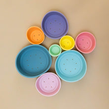 Load image into Gallery viewer, stak-build-and-play-set-pastel-colored-cups