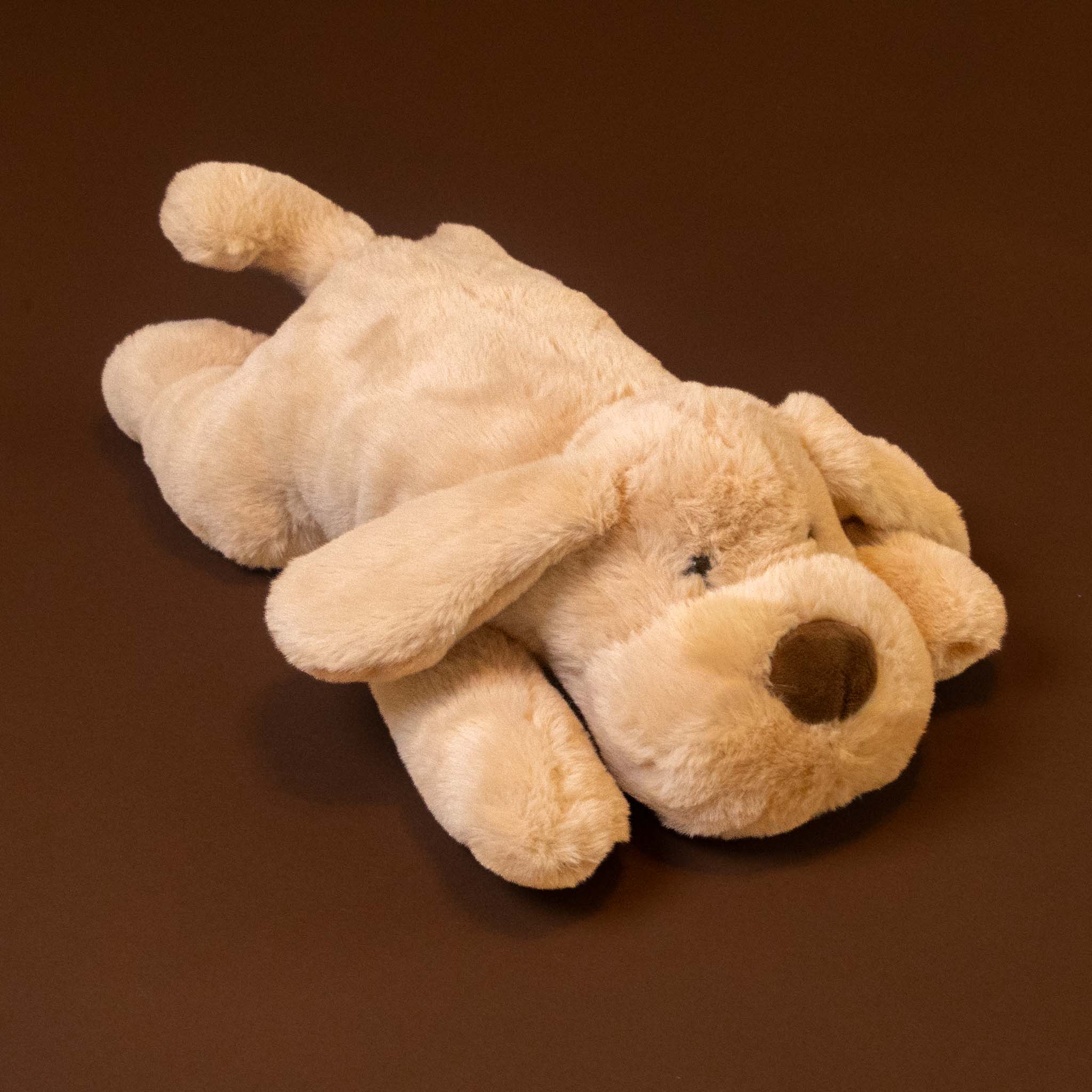 stretchy-pup-latte stuffed-animal