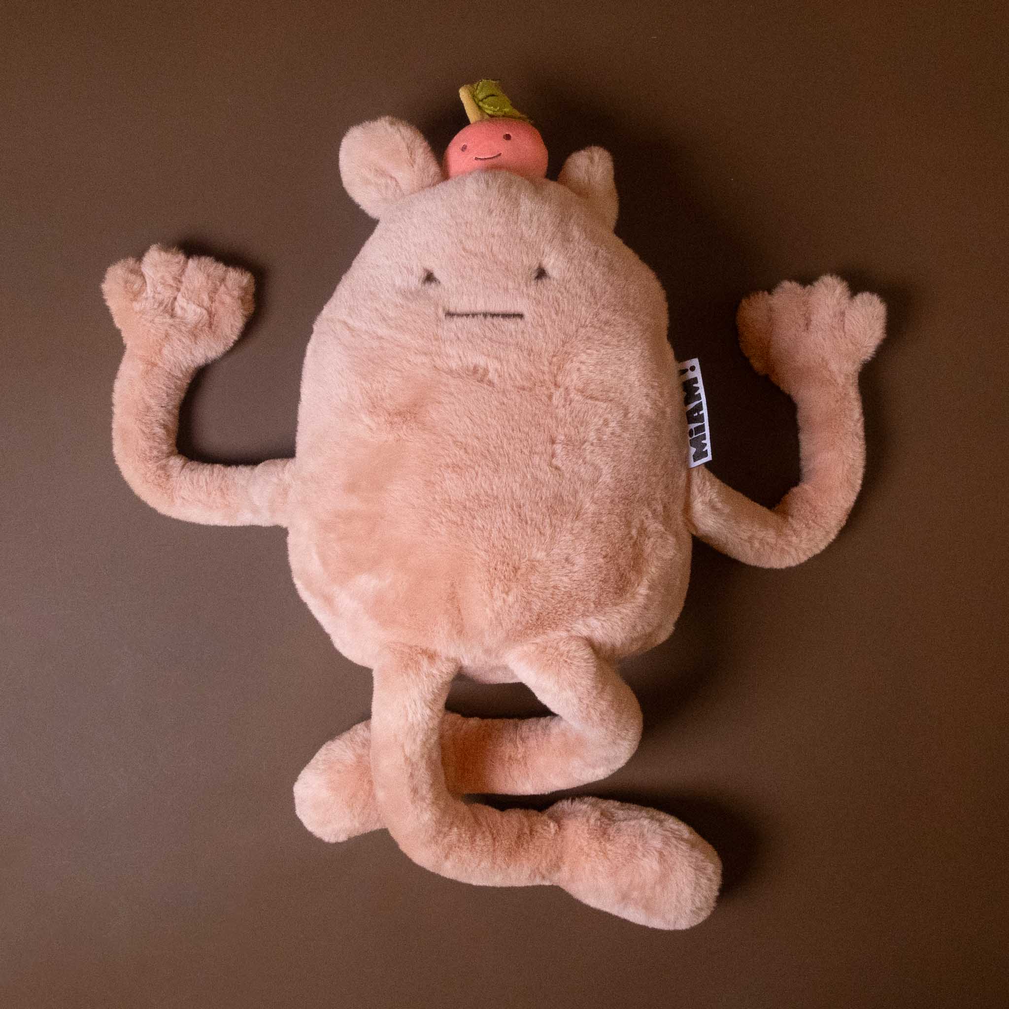 taylor-peach-grand stuffed animal