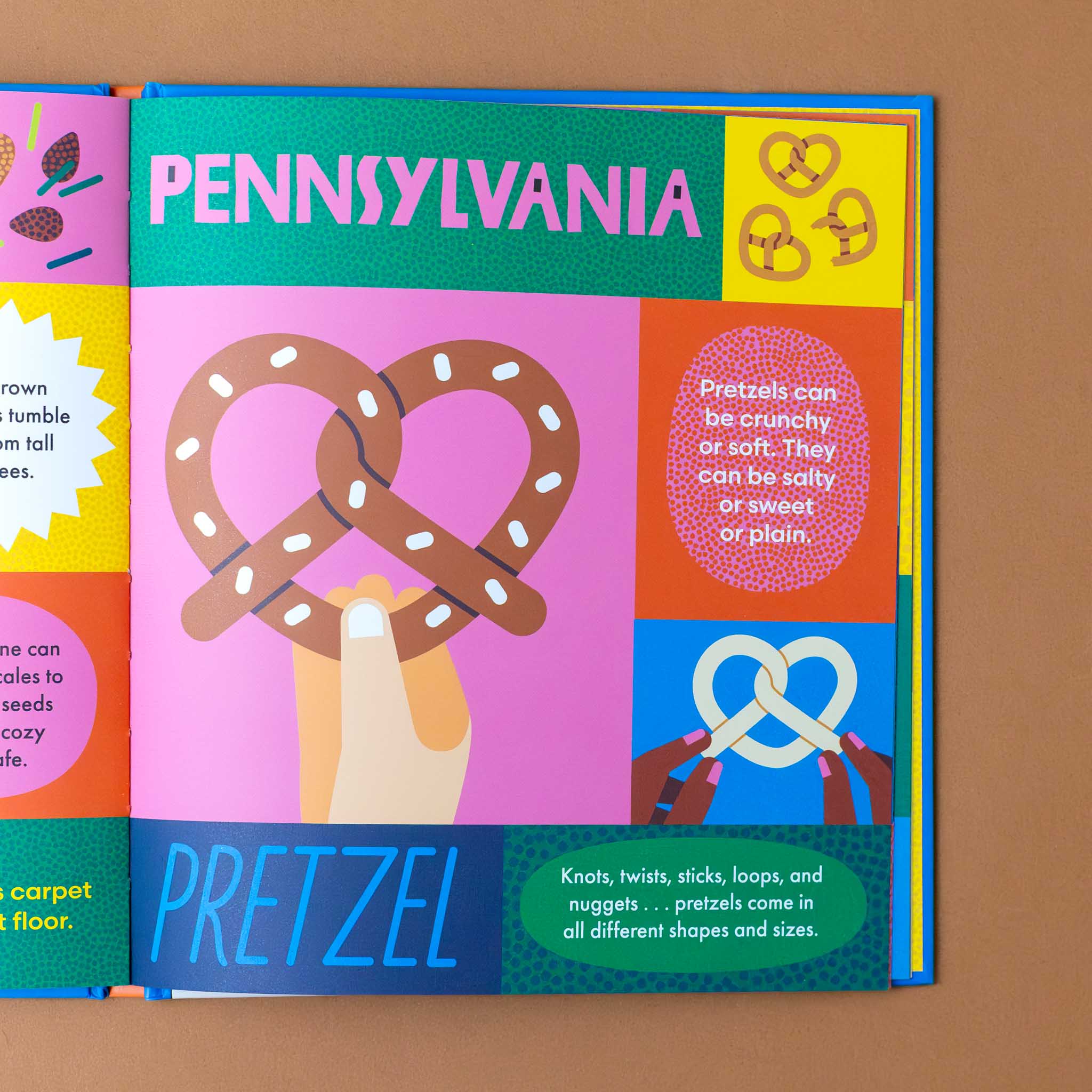 interior-page-colorful-illustation-and-text-on-pennsylvania-and-the-pretzel