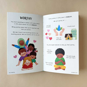 the-word-worthy-is-detailed-on-the-pages-with-children-showing-each-other-love