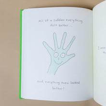 Load image into Gallery viewer, illustration-of-smiling-green-hand-and-text-everything-felt-better