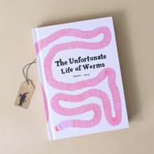 Load image into Gallery viewer, the-unfortunate-life-of-worms-book-cover-with-long-single-worm