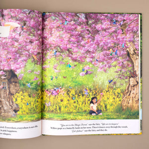 Girl in the Magic Forest, from Through the Fairy Door Book  by Lars Van De Goor, Giulia Tomai, and Gabby Dawnay