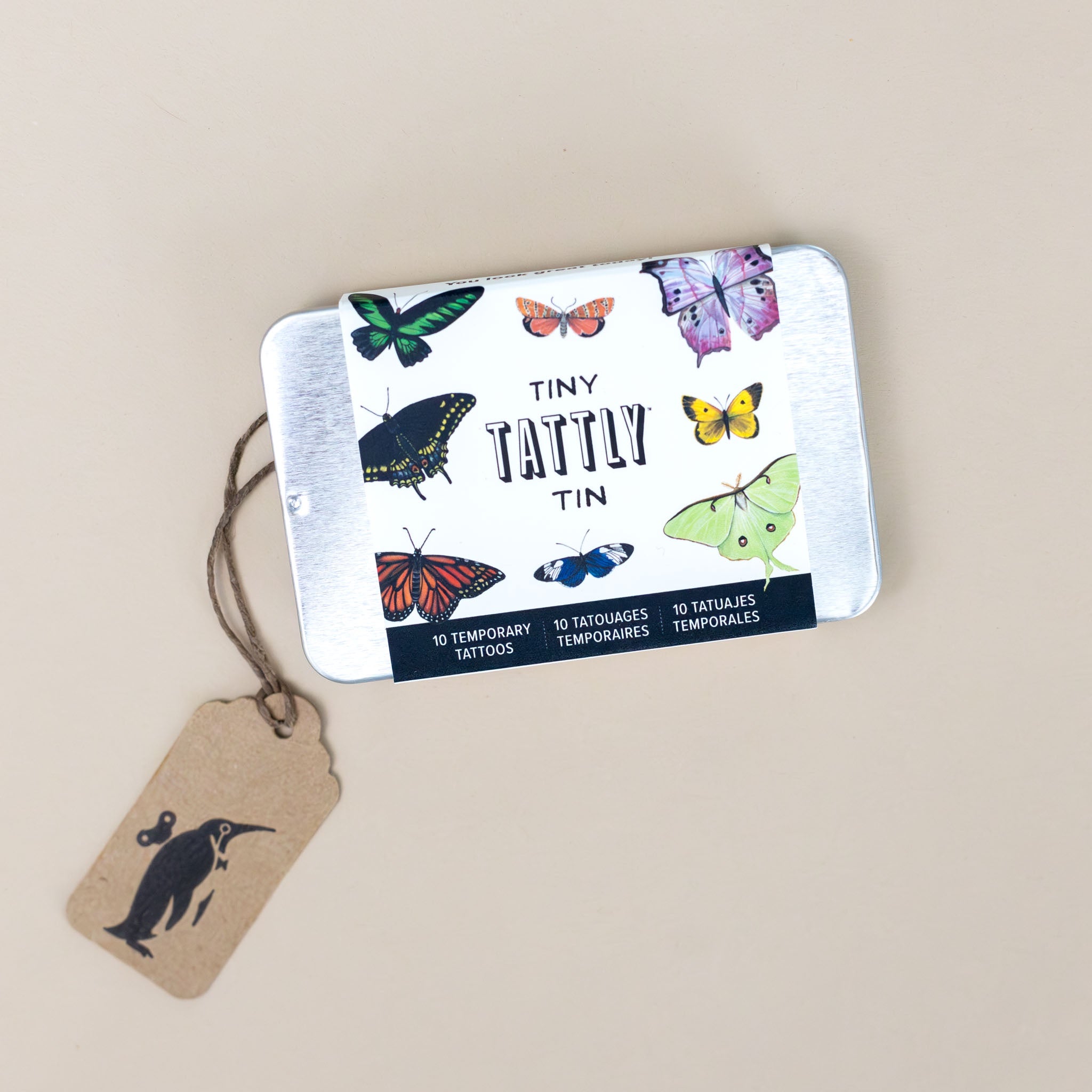 Tiny Tattly Tin | Butterflies