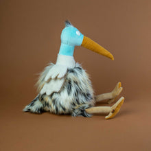 Load image into Gallery viewer, side-view-of-blue-headed-bird-stuffed-animal