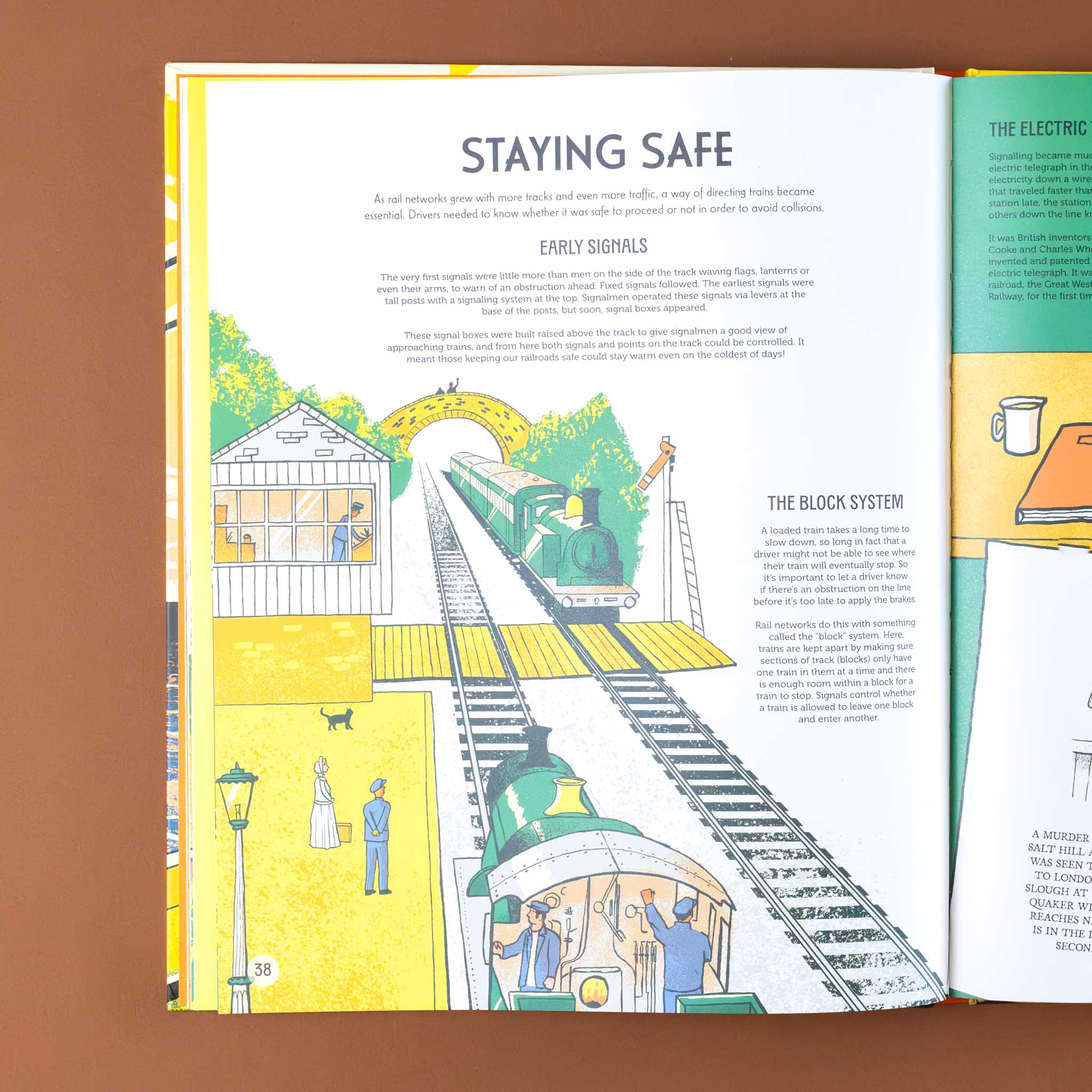 train-book-a-remarkable-story-interior-page-with-text-and-illustration-titled-staying-safe