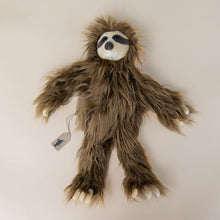 Load image into Gallery viewer, trudel-trude-li-brown-sloth-stuffed-animal-with-long-arms-and-legs