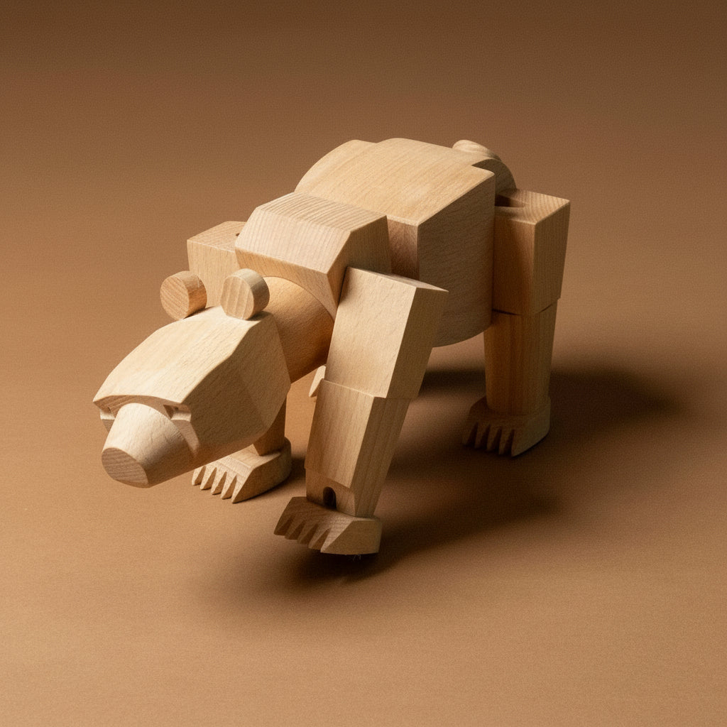 ursa-minor-bear-wooden-figure-standing