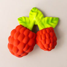 Load image into Gallery viewer, valery-the-red-and-green-raspberry-teether