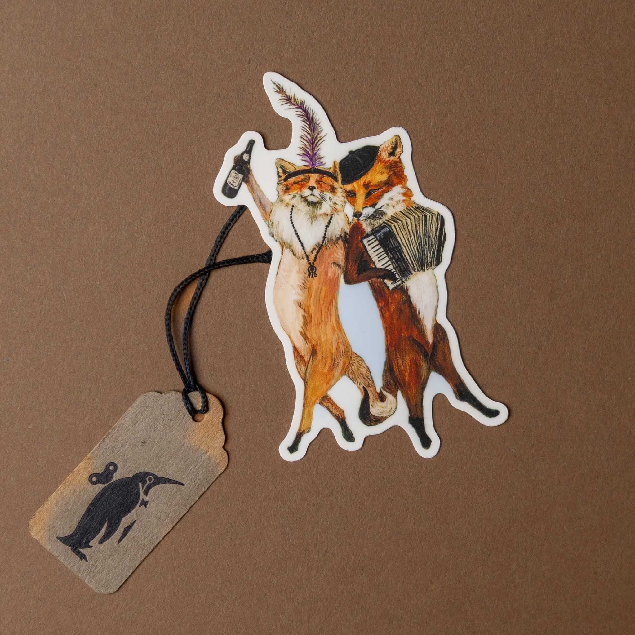 vinyl-die-cut-sticker-swinging-fox-