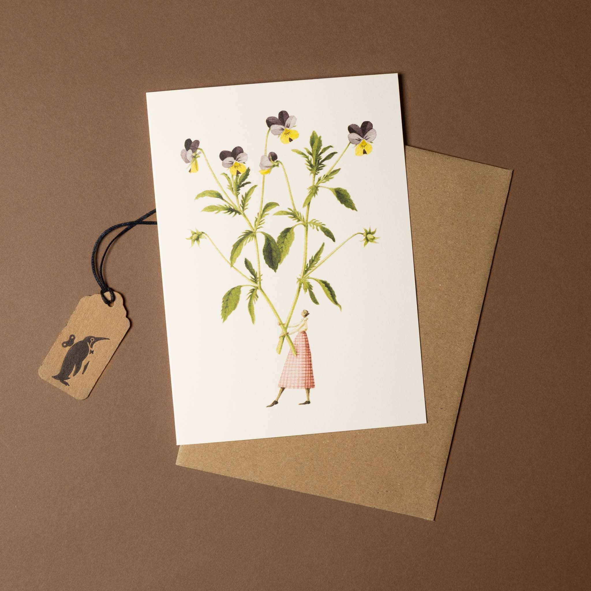 viola-greeting-card