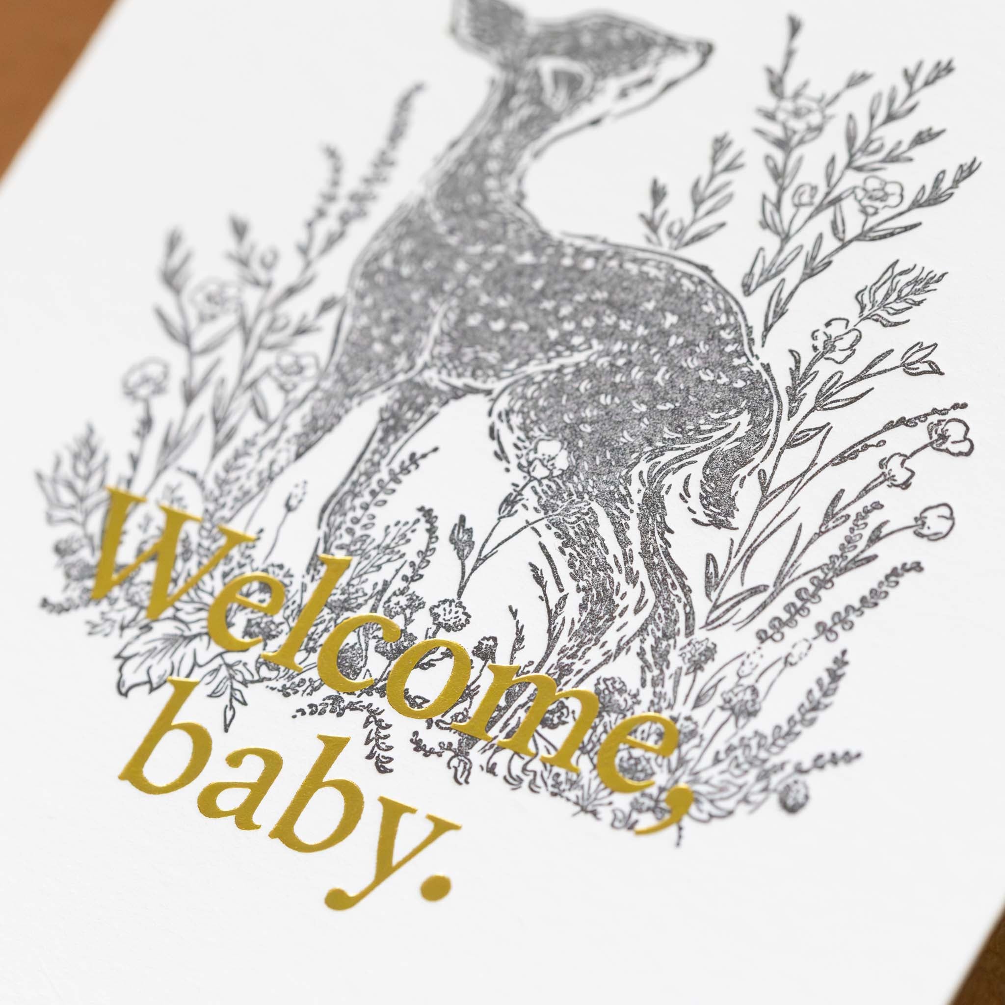 welcome-fawn-letterpress-greeting-card-with-gold-foil-detail