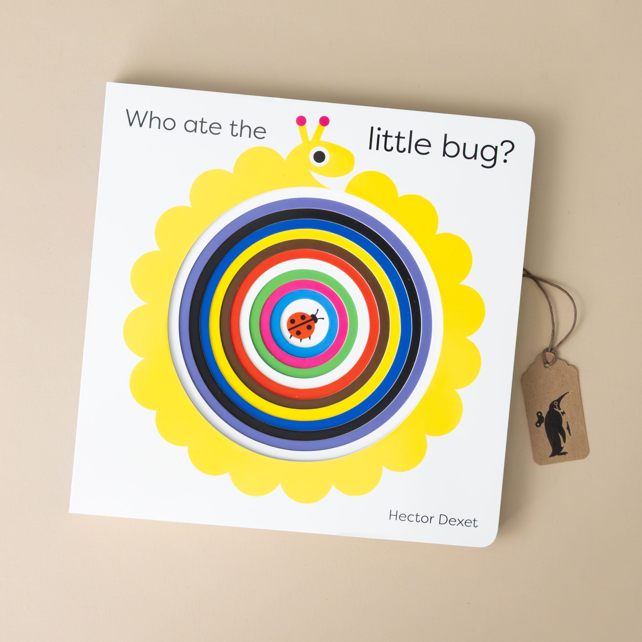 who-ate-the-little-bug-board-book-cover-with-various-size-and-colors-die-cut-circles