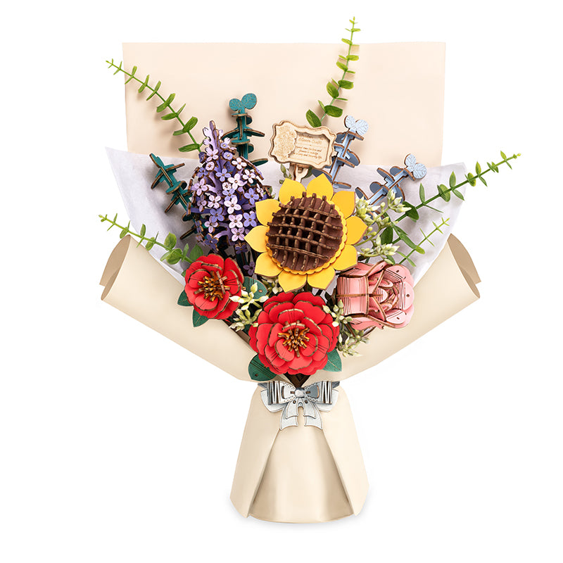 wooden-3-d-flower-bouquet-puzzle-completed