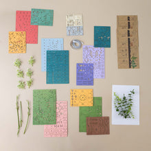 Load image into Gallery viewer, wooden-3-d-flower-bouquet-puzzle-laser-cut-colorful-sheets-of-pieces-with-stems