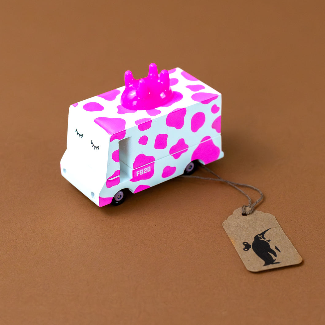 wooden-candyvan-strawberry-moo-milk-truck-with-pink-spots-and-udder-topper