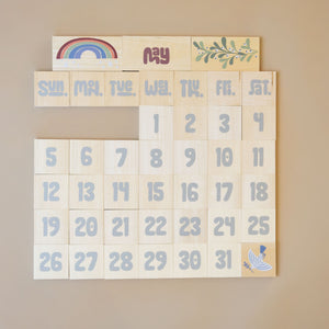 Wooden Chip Set | Create a Calendar