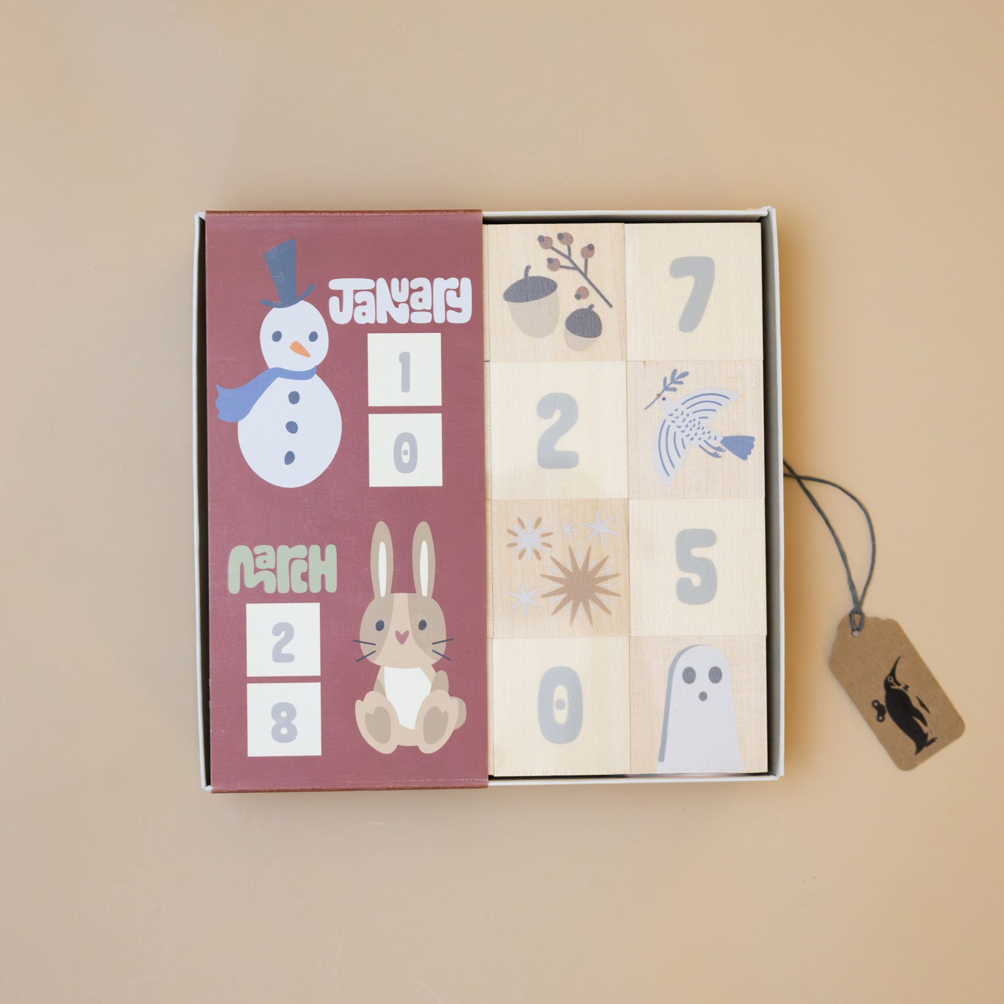 Wooden Chip Set | Create a Calendar