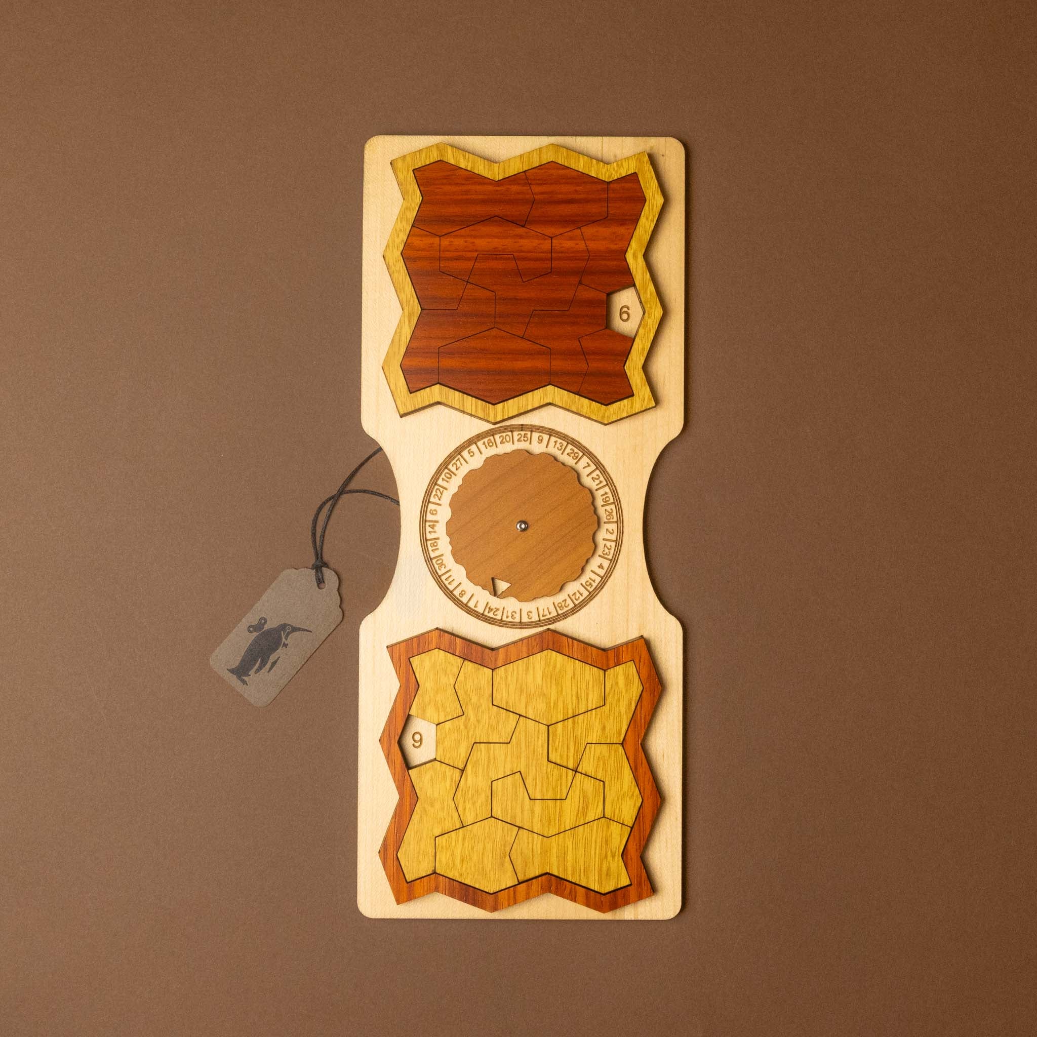 Wooden Dueling Pentas Puzzle Game