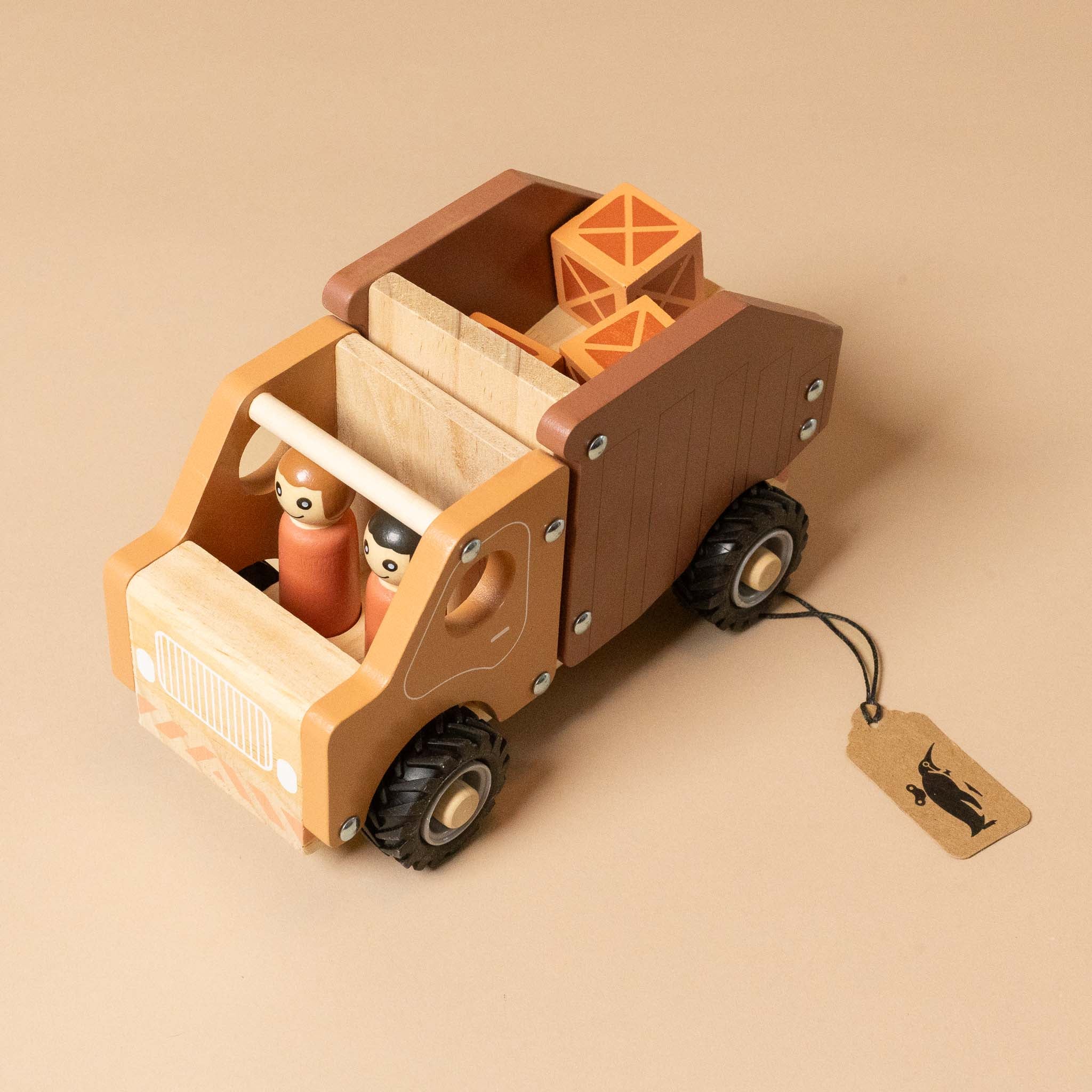 wooden-dump-truck