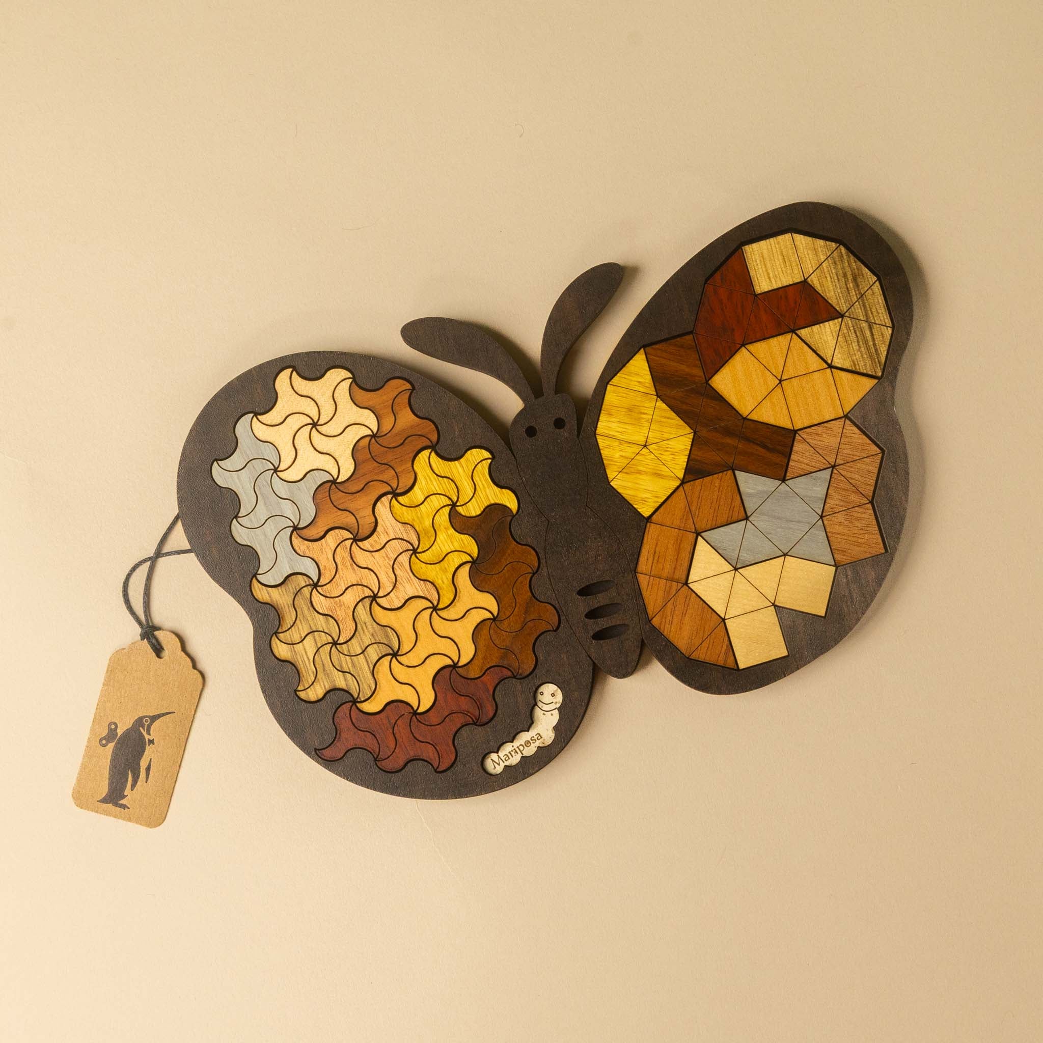 Wooden Flutterby Puzzle Set