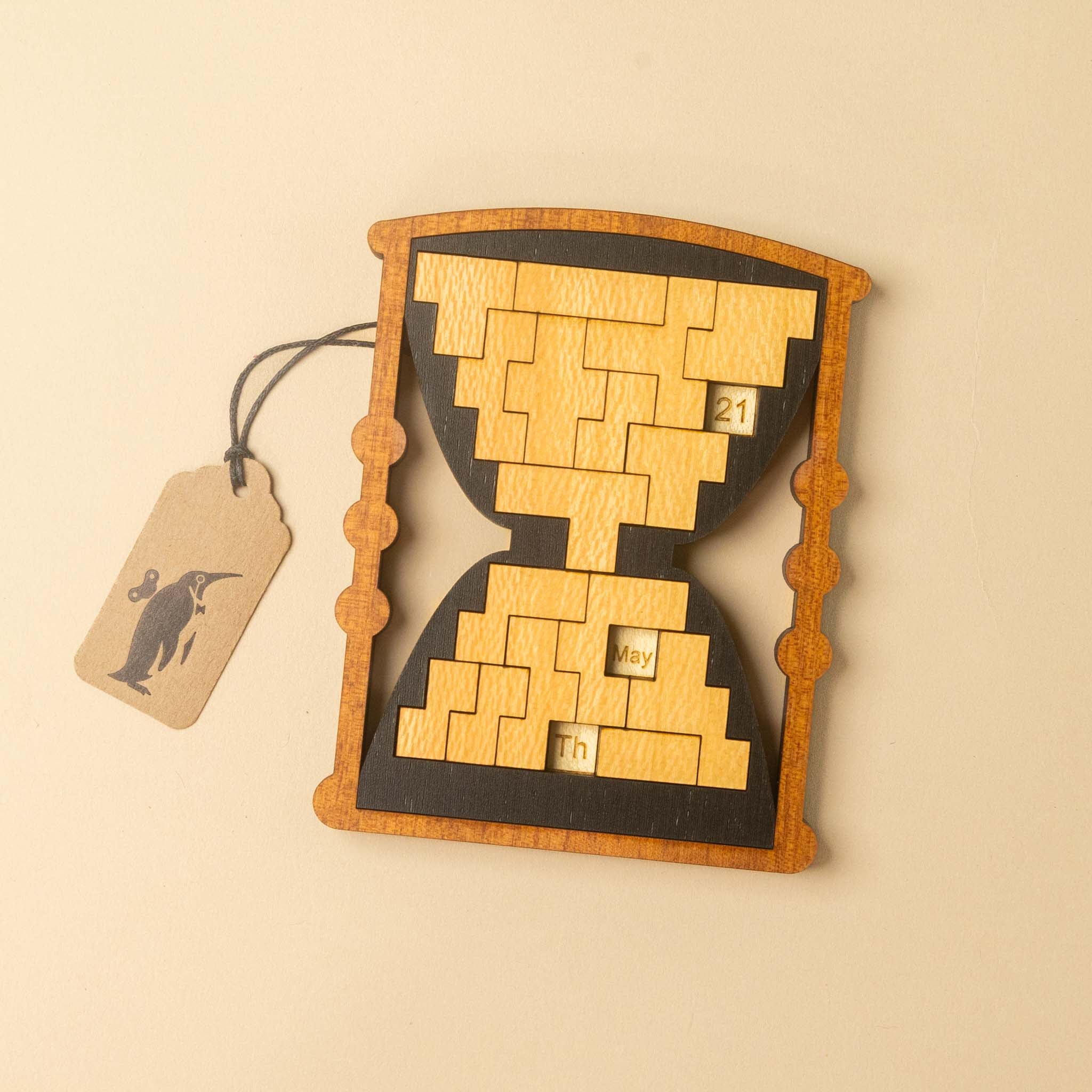 Wooden About Time Puzzle