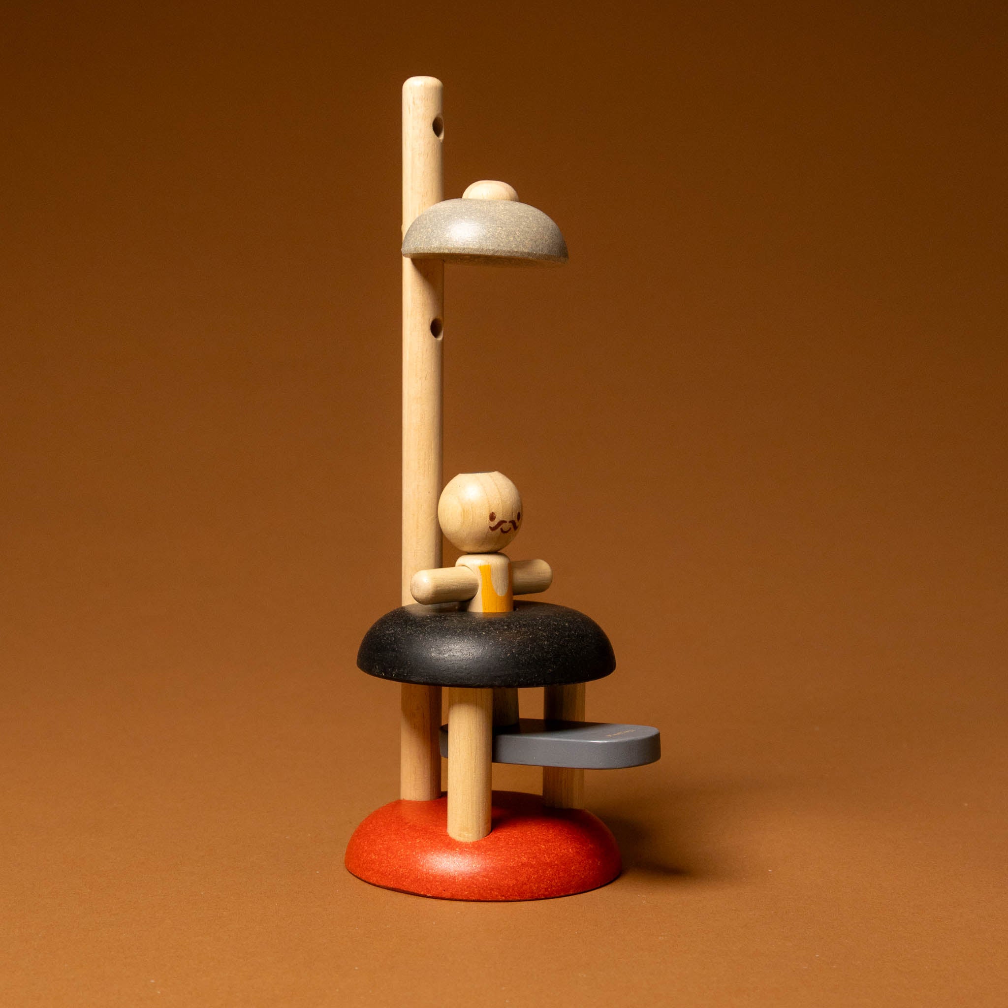 Wooden Jumping Acrobat