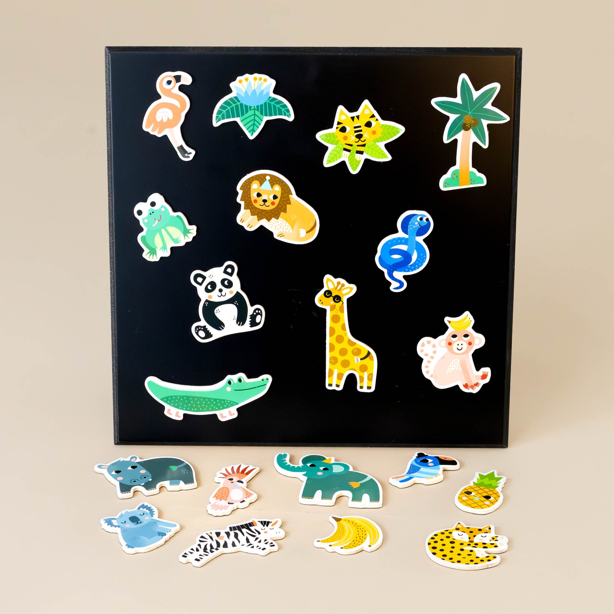 wooden-magnet-set-jungle-utilized-on-magnetic-black-board-not-included