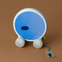 Load image into Gallery viewer, blue-wooden-planet-roller-neptune-toy