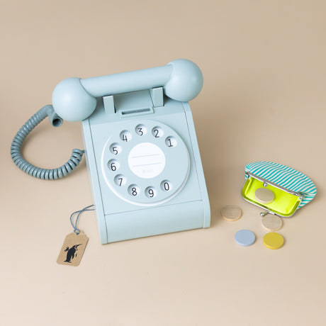 wooden-pretend-play-pay-phone-mint-with-striped-coin-purse-and-five-wooden-coins