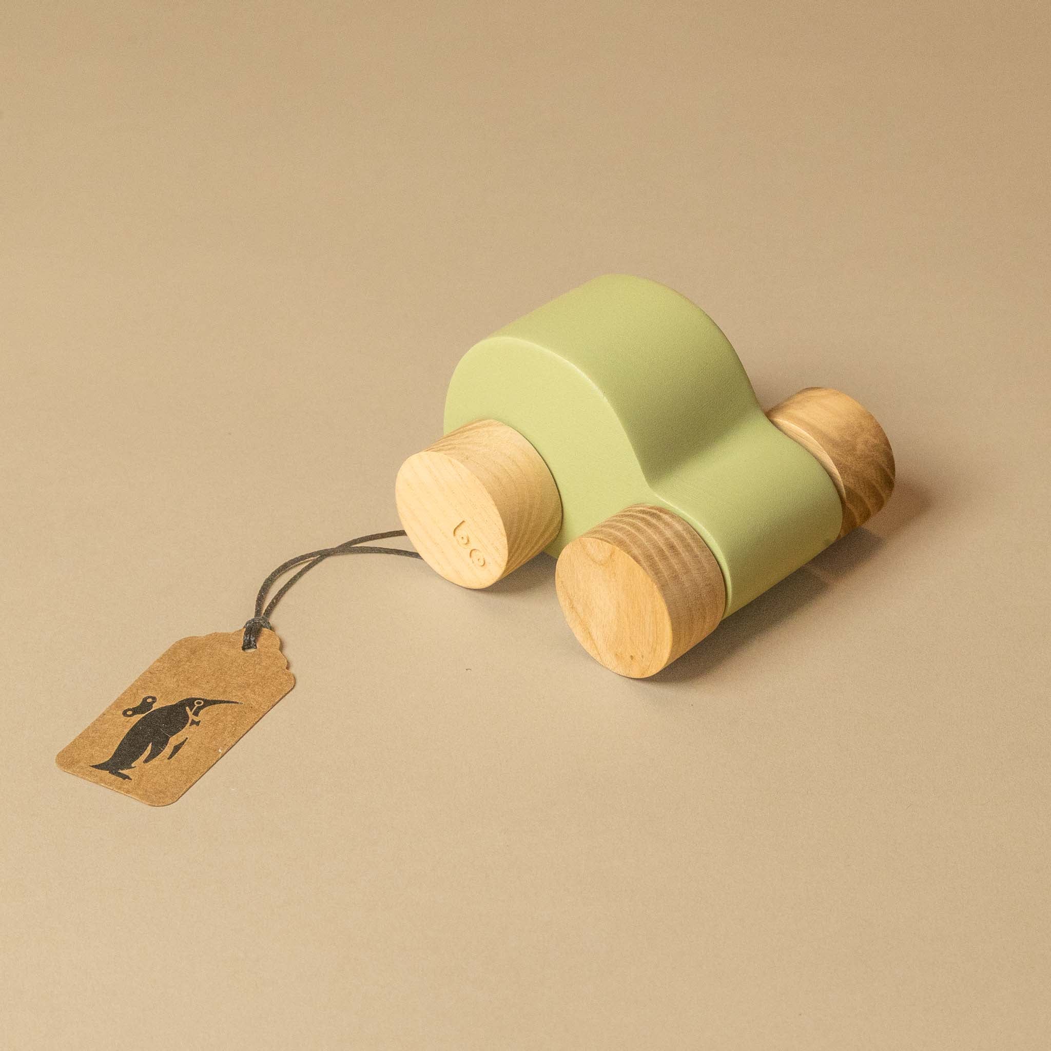Wooden Puzzle Car | Sage